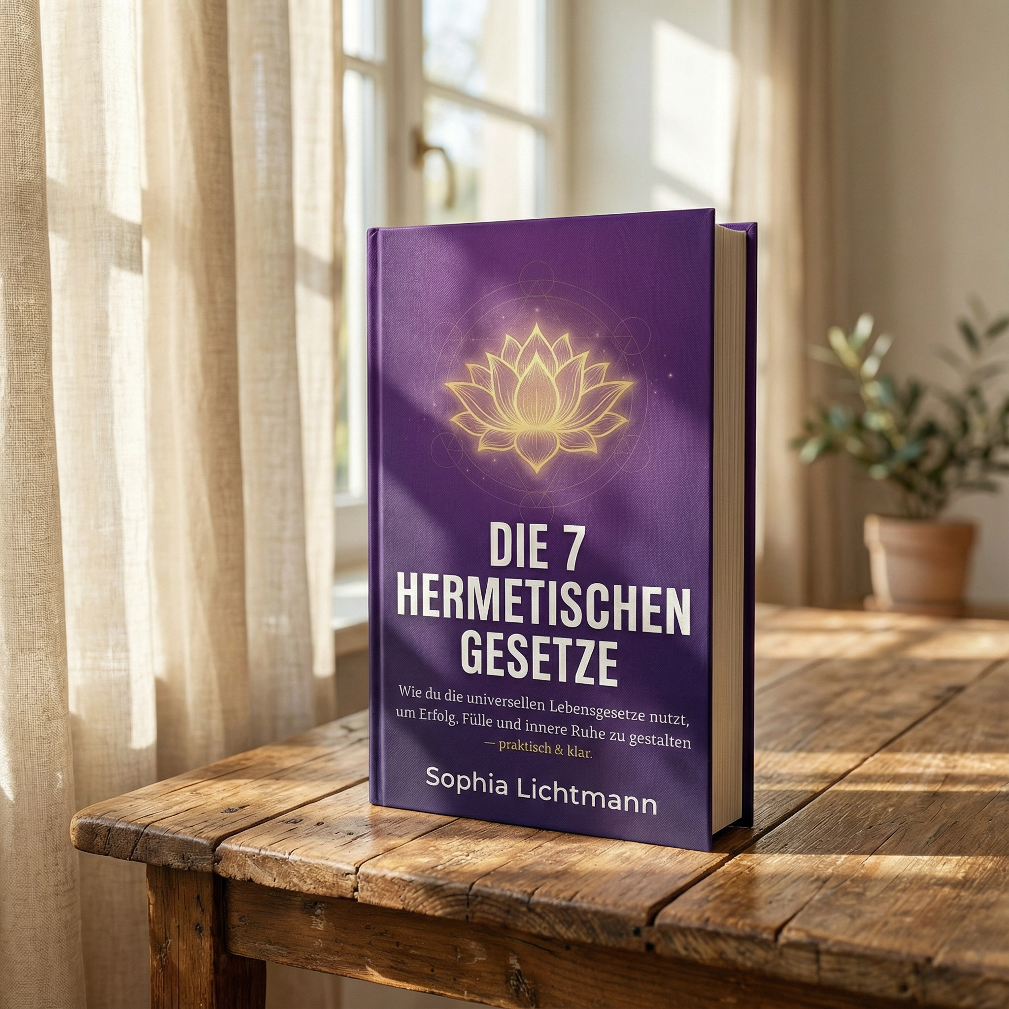 Die 7 hermetischen Gesetze - Buchcover